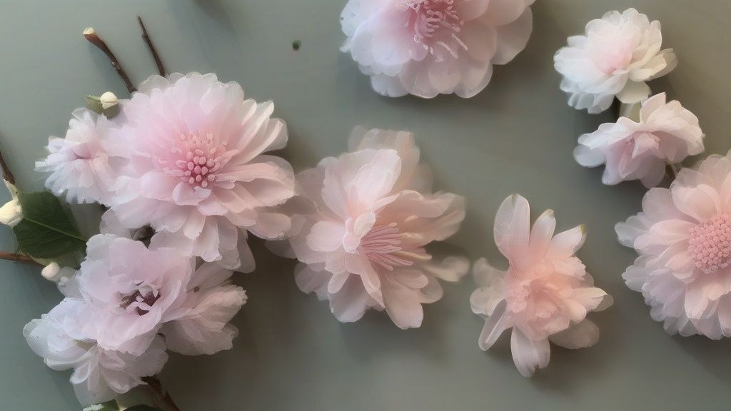 한국인 커플이 파리의 에펠탑 앞에서 손을 잡고 로맨틱한 표정을 짓는 모습