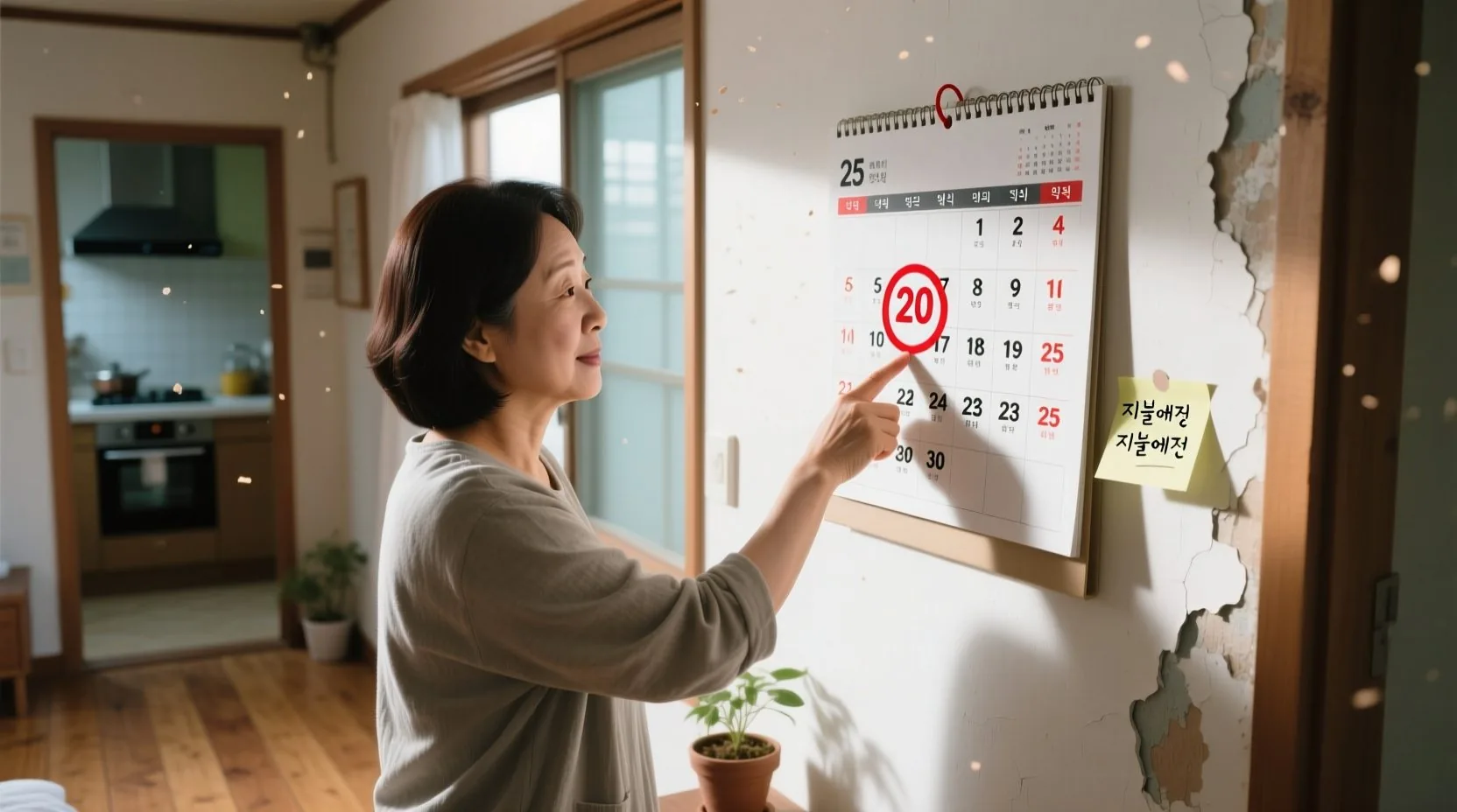 보육료 지급일 달력