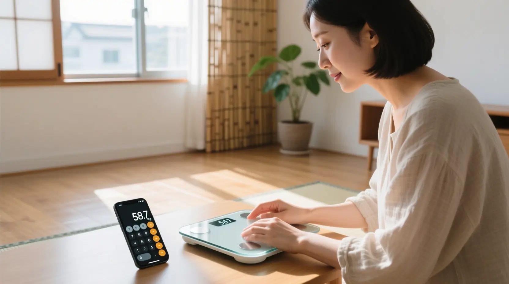 극단적 신체 변화를 위한 1개월 4kg 감량 과정과 지방흡입을 기록하는 손